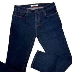 Tommy Hilfiger Y2K Jeans 31x30 Slim Fit Dark Wash Men’s Vintage 2000s Denim